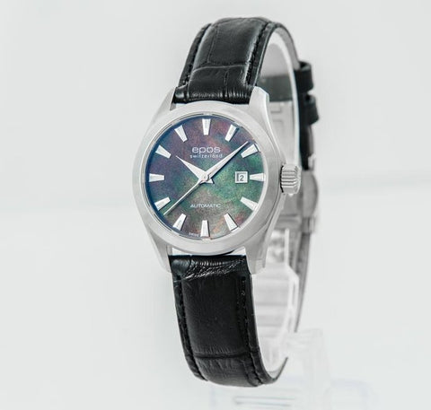 Epos - Black MOP Dial with Rose Gold PVD Coating - 4401/F-Black - Women - 2011-present - ZipZappa
