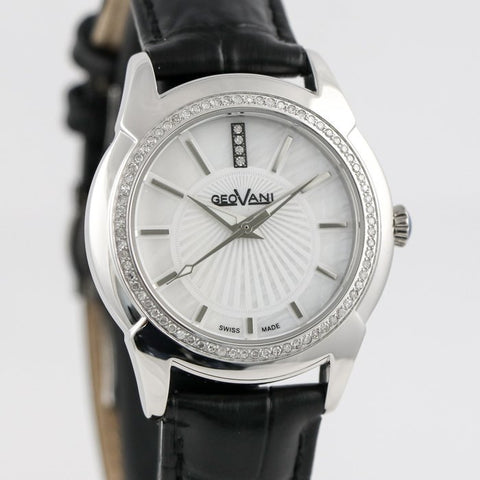 GEOVANI - Swiss Diamond Watch - 72 diamonds 0.41cts - GOL584-SL-D-7 "NO RESERVE PRICE" - Women - 2011-present - ZipZappa