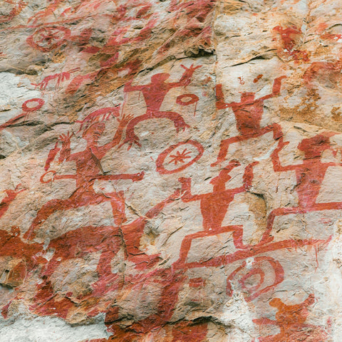 Huashan Rock Art is a significant archaeological site located in Guangxi, China - ZipZappa