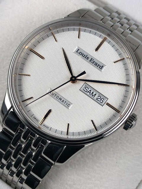 Louis Erard - Heritage Day Date Automatic - 72288AA31.BMA88 - Men - 2011-present - ZipZappa