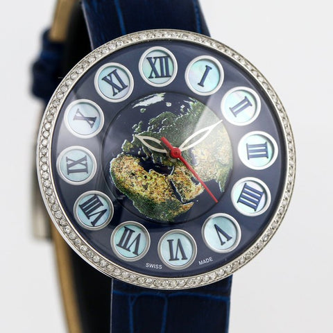 Magellan - Magellan 1523 - Diamond Earth Watch - NÂ°00616 - Unisex - 2000-2010 - ZipZappa