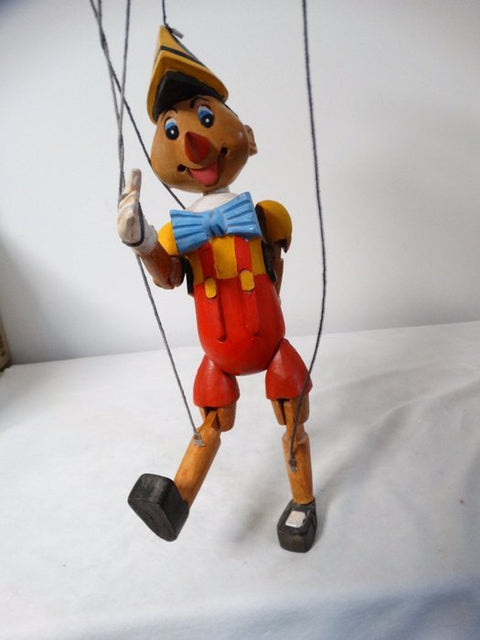 Old puppet Pinocchio (1) - Wood - ZipZappa