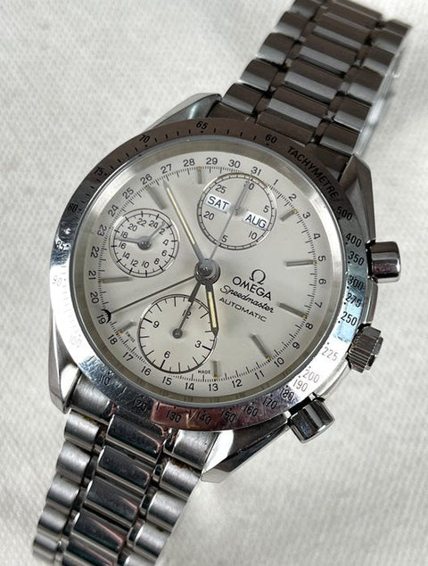 Omega - Speedmaster Triple Date Chronograph Automatic â€˜NO RESERVE PRICEâ€™ - 3521.30 - Men - 1990-1999 - ZipZappa