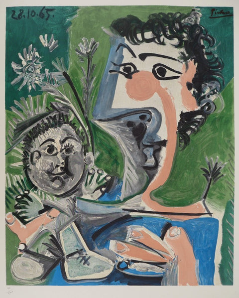 Pablo Picasso (1881-1973) - Père et enfant - ZipZappa