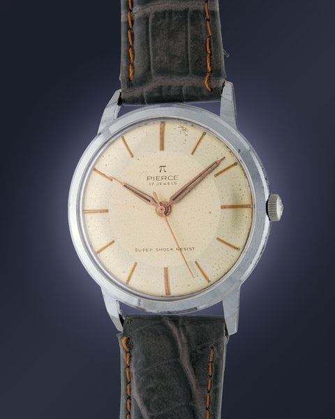 Pierce - Oversized Bi-Tone Dial - Ref. 2056 - Unisex - 1950-1959 - ZipZappa