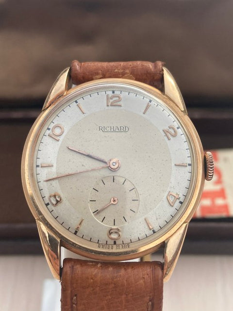 Richard & Co. - 18K Gold-Swiss Made Full Set - 175061-15 Jewels - Men - 1901-1949 - ZipZappa