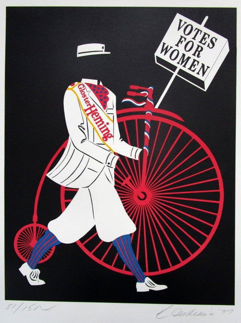 Robert Indiana (1928-2018) - Votes For Women / The Mother Of Us All - ZipZappa