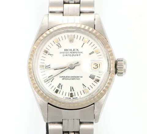 Rolex - Oyster Perpetual Datejust - "NO RESERVE PRICE" - 6517 - Women - 1970-1979 - ZipZappa