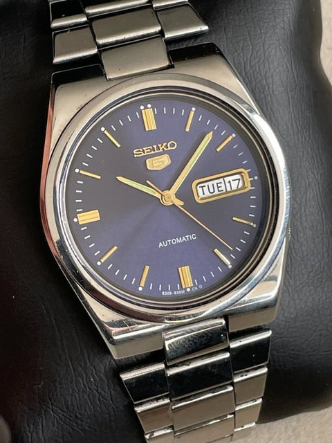 Seiko - Navy Blue Automatic - 6309-9000 - Men - 1970-1979 - ZipZappa