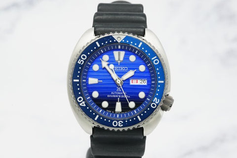 Seiko - "NO RESERVE" Prospex Blue Whale Automatic Diver - SRPC91J1 | 4R36-05H0 - Men - 2011-present - ZipZappa
