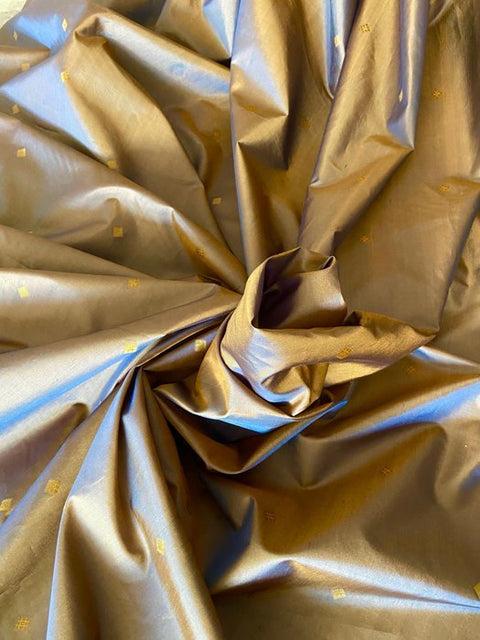 SILK !! 600 x 300 cm WITHOUT RESERVE Silk schantung fabric !! (1) - Contemporary - Silk 80% polyester 20% - 21st century - ZipZappa