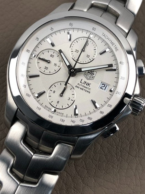 TAG Heuer - Link Calibre 16 Chronograph Automatic - CJF2111 - Men - 2011-present - ZipZappa