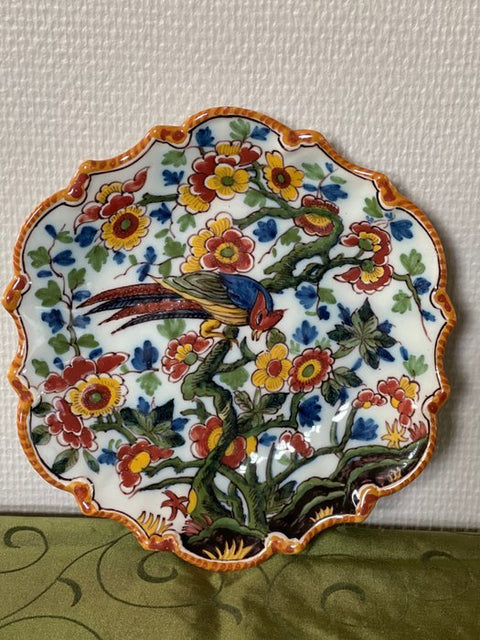 Tichelaar - Makkum - Polychrome shell round 819 - Earthenware - ZipZappa
