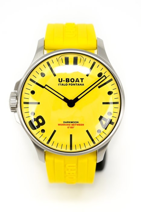 U-Boat - Darkmoon 44 Yellow + FREE SHIPPING - 8964 - Unisex - 2011-present - ZipZappa