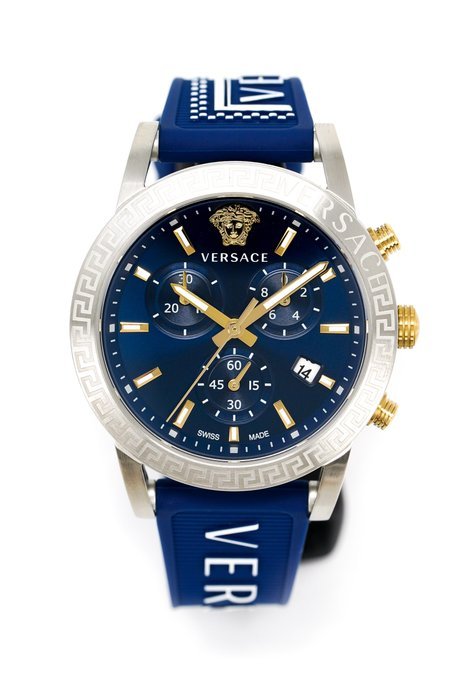 Versace - Sport Tech Chronograph Blue - VEKB00222 + FREE SHIPPING - Men - 2011-present - ZipZappa