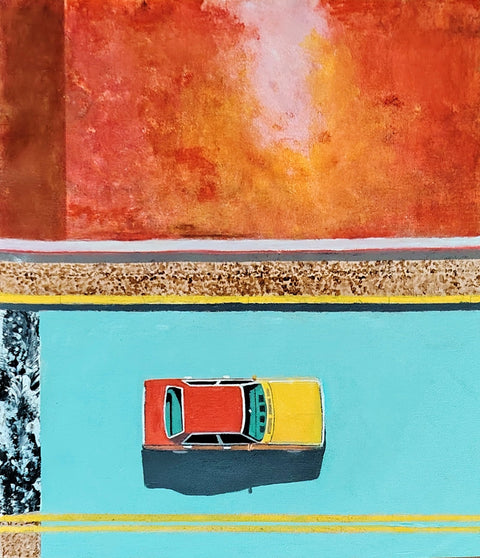 Ruggero Salvatore - Un'icona di viaggio sospesa nell'equilibrio perfetto tra forma, colore e silenzio.