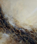 Jelena Kundich - "Soft Tension" - Ready to Hang Original Textured Painting XL