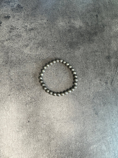 Pyrit – Armband mit Kraftperlen für Fülle