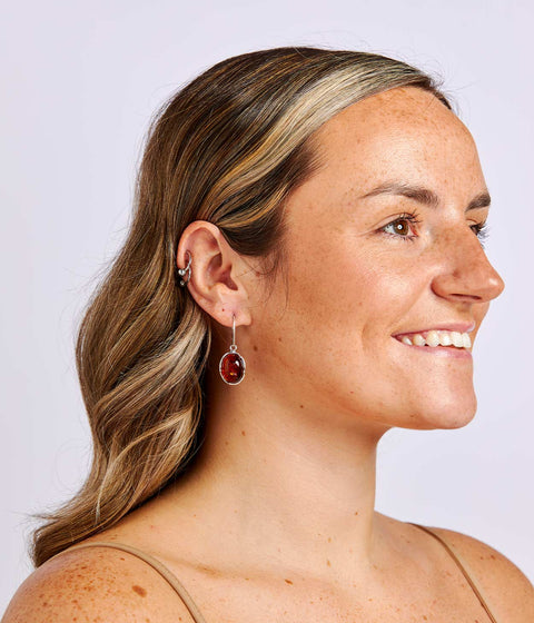 Boucles d'oreilles Amber Ripple