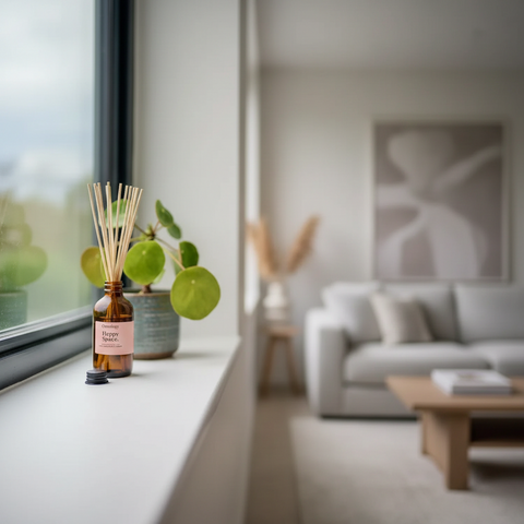 Happy Space Diffuser 100ml Refill + Free Reeds
