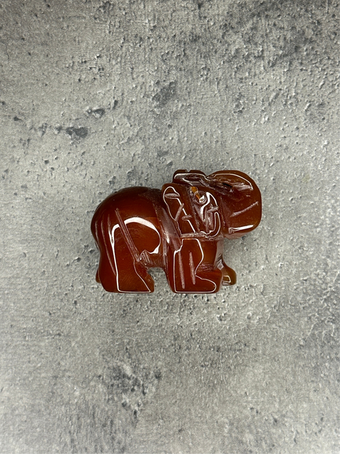 Karneol - Elefant