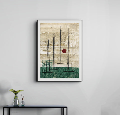 Giuseppe Panzica - Vol. 3919 - Pontile (100X70 XL) NO RESERVE