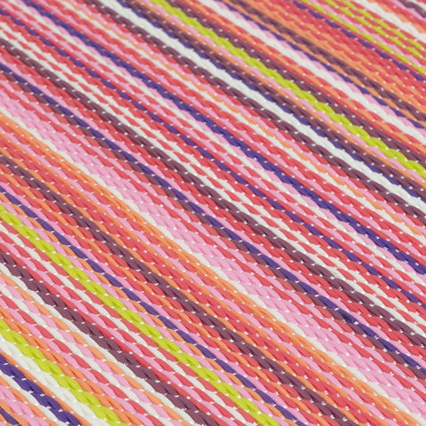 Rainbow Outdoor Rug Pink | 1020