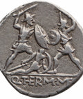 103 BC Roman Republic Denarius Quintus Minucius Thermus Coin
