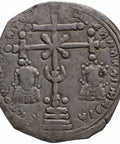 1071 - 1078 Byzantine Empire Miliaresion Michael VII with Maria Coin Constantinople Mint