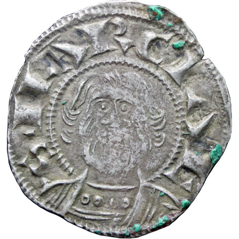 1106 – 1150 Denarius Abbaye de Sain - Martial de Limoges France Coin Silver