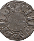 1106 - 1245 Denier Abbey of Saint Martial France Coin Limoges
