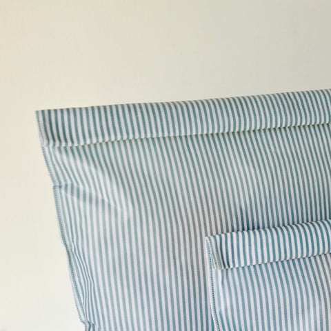 THE Beeswax Bag - Coastal Blue Striped