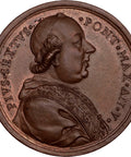 1779 Papal States Pius VI Medal Rome