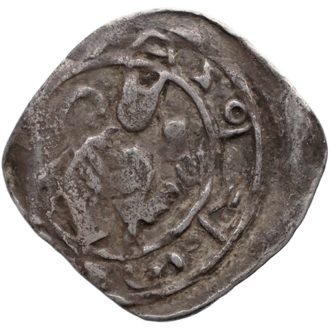 1183 - 1200 Archbishops of Salzburg Adalbert III of Bohemia Denier Coin