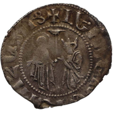 1198 - 1219 Tram Levon I Cilician Armenia Coin Coronation issue