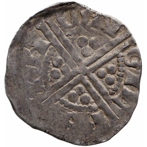 1251 – 1272 Henry III Penny England Coin Canterbury Long Cross Type