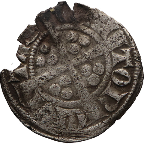 1279 - 1307 Edward I Penny England Coin Canterbury Mint