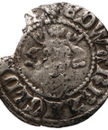 1279 - 1307 England Edward I Penny Coin Silver Canterbury Mint