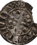 1279 - 1307 England Edward I Penny Coin Silver Canterbury Mint