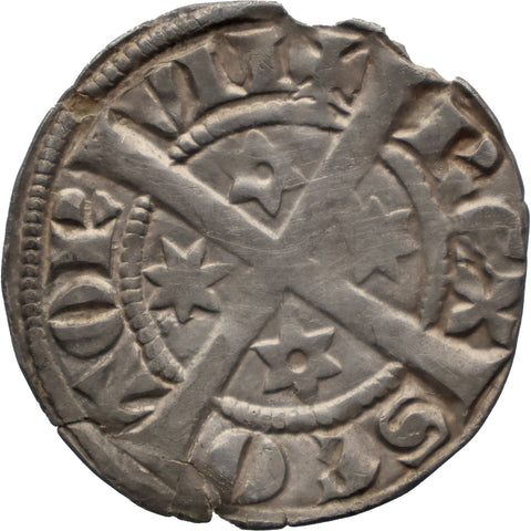 1280 - 1286 Penny Alexander III Scotland Coin 2nd Coinage Class D
