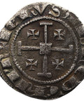 1324 - 1359 Hugh IV 1 Gros Crusader Kingdom of Cyprus Coin Silver