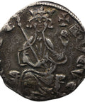 1324 - 1359 Hugh IV 1 Gros Crusader Kingdom of Cyprus Coin Silver