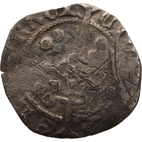 1352-1373 Edward III Penny England Coin York Archbishop Thoresby