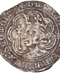 1367 - 1371 Groat David II of Scotland Coin Silver Edinburgh Mint 3rd Coinage