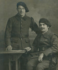 13e Bataillon de Chasseurs Alpins World War I French Soldiers Photo Postcard