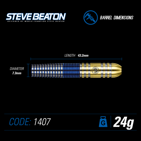 Winmau Steve Beaton 90% Darts