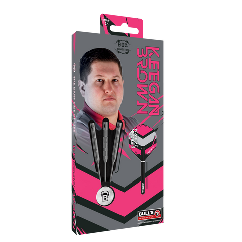 Bull's Keegan Brown 90 % Tungsten Steel Darts