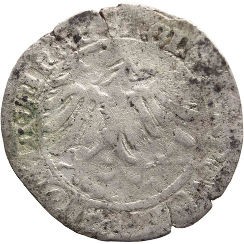 1457 1/2 Shilling Free imperial city of Nürnberg German States Silver Coin