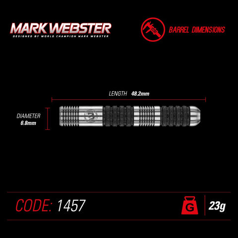 Winmau Mark Webster 90% Darts