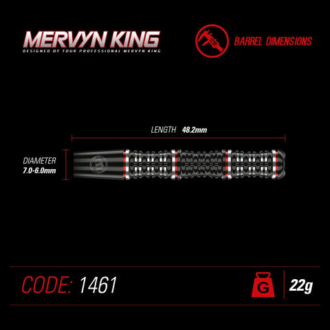 Winmau Mervyn King S.E. 90%